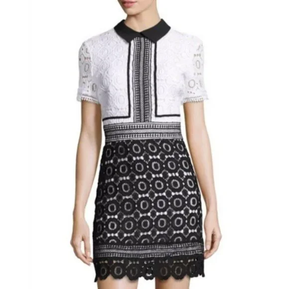 Few Moda Dresses | Nwt Few Moda New York Black And White Dress. Sz Large | Color: Black/White | Size: L | Bonaespinoza123's Closet